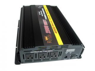 Pure Sine 2000 Watt Power Inverters 12 Volt DC to 120V AC