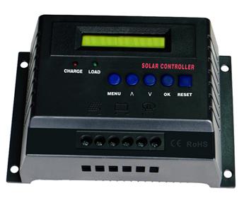 25-Amp 12-Volt/24-Volt Digital Solar Power Charge Controller